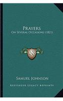 Prayers: On Several Occasions (1821)(English)