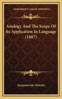 Analogy And The Scope Of Its Application In Language (1887)