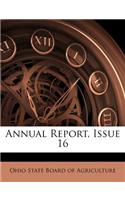 Annual Report, Issue 16