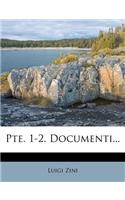 Pte. 1-2. Documenti...