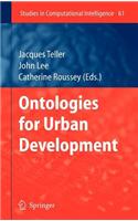 Ontologies for Urban Development