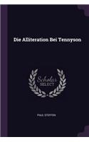 Die Alliteration Bei Tennyson