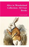 Alice in Wonderland Collection: All Four Books