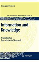 Information and Knowledge