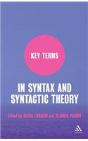 Key Terms in Syntax and Syntactic Theory