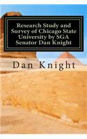 Research Study and Survey of Chicago State University by Sga Senator Dan Knight: Film and CD and Book to Record Progress