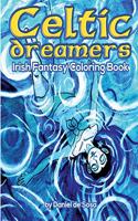 Celtic Dreamers Irish Fantasy Coloring Book (45 relaxing designs)