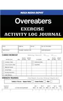 Overeaters Exercise Activity Log Journal