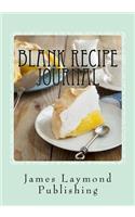 Blank Recipe Journal