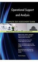 Operational Support and Analysis Complete Self-Assessment Guide