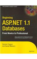 Beginning ASP.Net 1.1 Databases: From Novice to Professional