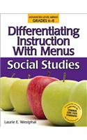 Differentiating Instruction with Menus: Social Studies