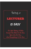 Being A Lecturer Is Easy