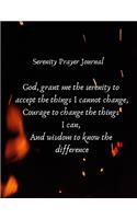 Serenity Prayer Journal