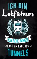 Lokführer: Liniertes Notizbuch für Lokführer - 6 x 9 Zoll, ca. A5 -100 Seiten - liniert - Notizbuch für die Arbeit oder Freizeit