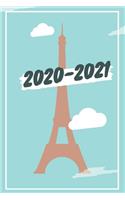 2020-2021 Yearly, Monthly, Weekly Calendar Planner