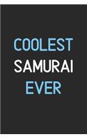 Coolest Samurai Ever: Lined Journal, 120 Pages, 6 x 9, Funny Samurai Notebook Gift Idea, Black Matte Finish (Coolest Samurai Ever Journal)