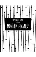 2020-2022 3-Year Monthly Planner: With Motivational Inspirational Quotes Calendar Journal. 36-Month PlanAhead Appointment Goals Logbook Organizer; For Writing Logging Planning Schedu