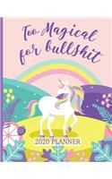 Too Magical for Bullshit 2020 Planner