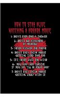 How To Stay Alive Watching A Horror Movie