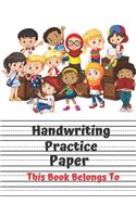 Handwriting Practice Paper