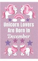 Unicorn Lovers Are Born In December