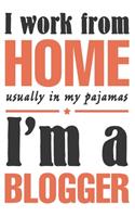I work from home, usually in my pajamas. I'm a blogger: Editorial planner for blog posts. Blog post manager journal for bloggers and content creators.
