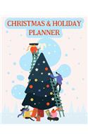 Christmas and Holiday Planner: The Ultimate Organizer To Plan Your Perfect Christmas & New Year, Family Tree