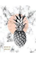 Planner 2018-2019: Marble + Pastel Pineapple - 18 Month Mid-Year Weekly Planner Organizer - Motivational Quotes + To-Do Lists (July 2018-Dec 2019)(1 18 Month Planners)