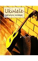 Ukulele Tablature Notebook: (1 Uke Tab Books)