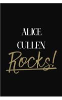 Alice Cullen Rocks!: Alice Cullen Diary Journal Notebook