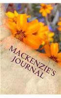 Mackenzie's Journal: Writing Journal