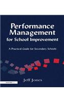 Performance Management for School Improvement