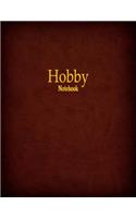 Hobby Notebook: 1/8 Inch Isometric Graph Ruled, 120 Pages, 8.5" x 11"