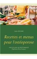 Recettes et menus pour l'ostéoporose