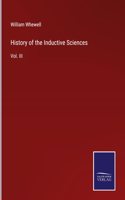 History of the Inductive Sciences