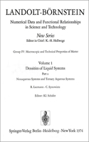 Nonaqueous Systems and Ternary Aqueous Systems / Nichtwässerige Systeme Und Ternäre Wässerige Systeme
