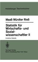 Statistik Für Wirtschafts- Und Sozialwissenschaftler II