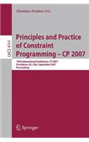 Principles and Practice of Constraint Programming - Cp 2007: 13th International Conference, Cp 2007, Providence, Ri, Usa, September 25-29, 2007, Proceedings