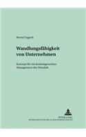Wandlungsfaehigkeit Von Unternehmen