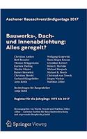 Aachener Bausachverständigentage 2017