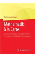 Mathematik À La Carte
