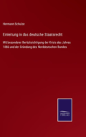 Einleitung in das deutsche Staatsrecht