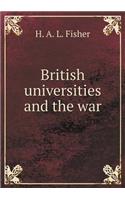 British Universities and the War