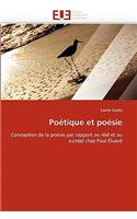 Po?tique Et Po?sie