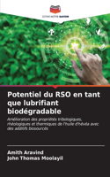 Potentiel du RSO en tant que lubrifiant biodégradable