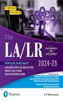 LA/LR Legal Awareness and Legal Reasoning (2024-25) for CLAT, SLAT, AILET also useful for PU, DU, BHU, IPU, UPES, MAH(CET-LAW), & Other UG/PG LAW Entrance Exams, 11th Edition