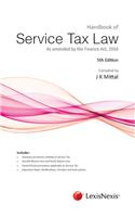 Handbook of Service Tax Law
