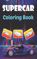 Supercar Coloring Book