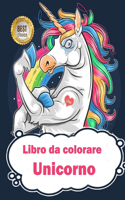 Libro da colorare Unicorno